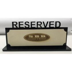 Табелка "Reserved"